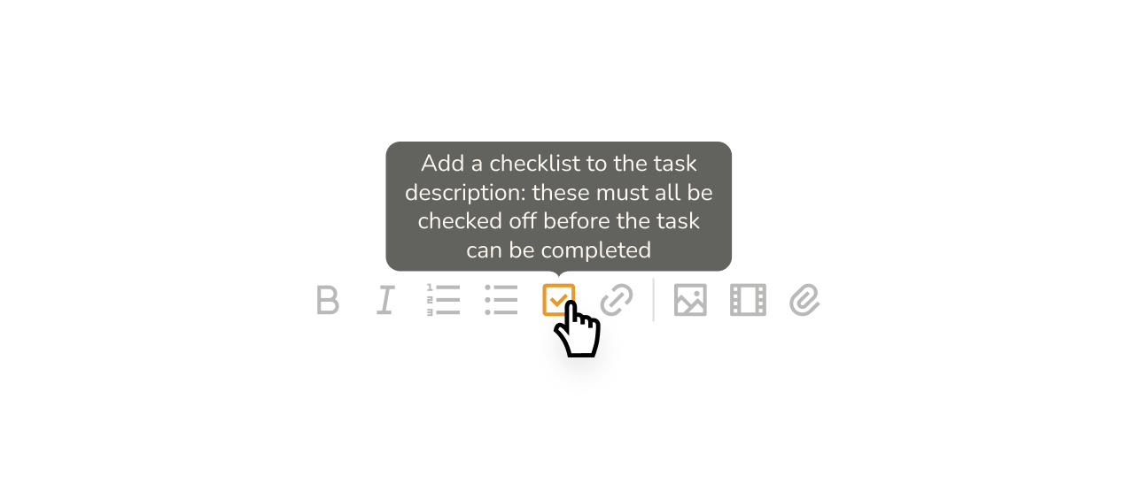 How to add a Checklist to a task