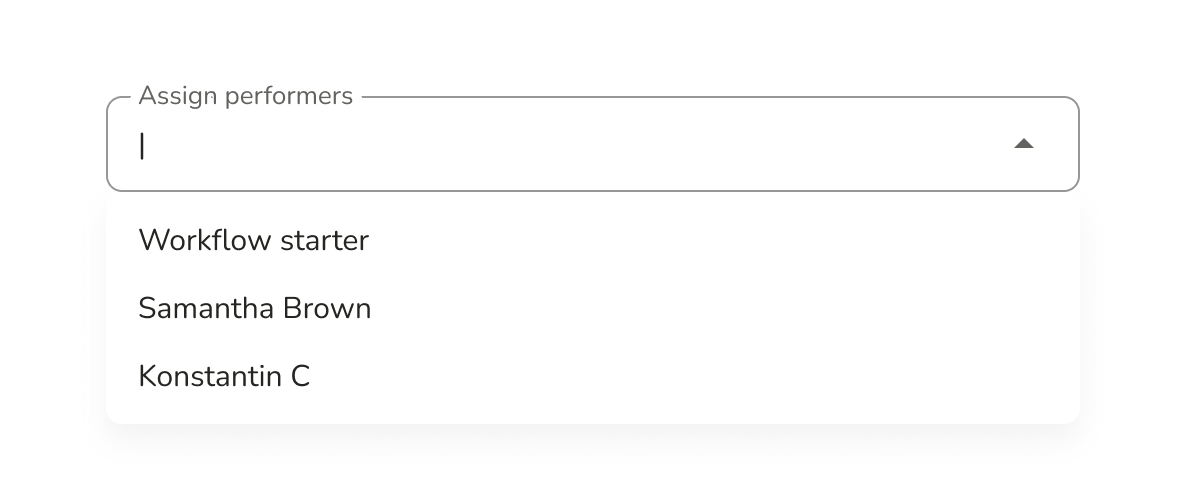 Pneumatic Workflows Variable Task Assignee